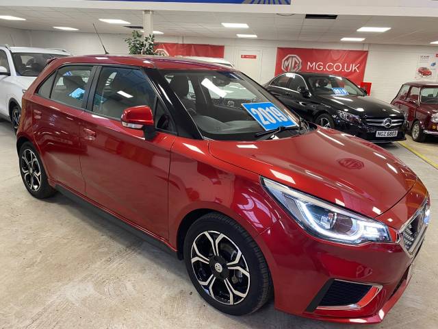 MG Motor UK MG3 1.5 VTi-TECH Exclusive 5dr Hatchback Petrol Red