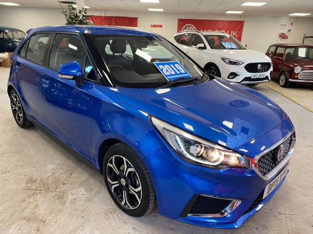 MG Motor UK MG3 1.5 VTi-TECH Exclusive 5dr Hatchback Petrol Blue